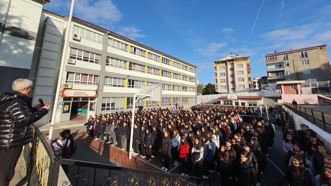 Cumhuriyet Anadolu Lisesi 10 Kasım Atatürk'ü Anma Töreni